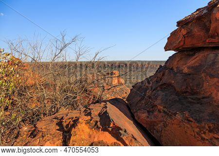 Waterberg Plateau National Park, Kalahari, Otjiwarongo, Namibia, Africa. Beautiful African Landscape