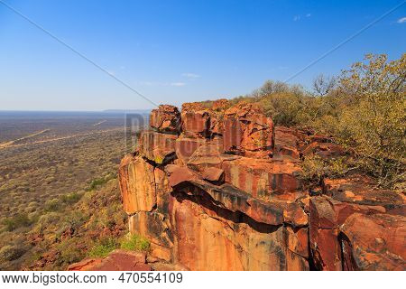 Waterberg Plateau National Park, Kalahari, Otjiwarongo, Namibia, Africa. Beautiful African Landscape