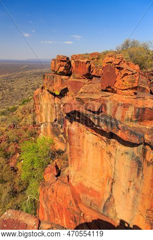 Waterberg Plateau National Park, Kalahari, Otjiwarongo, Namibia, Africa. Beautiful African Landscape