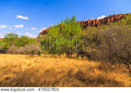 Waterberg Plateau National Park, Kalahari, Otjiwarongo, Namibia, Africa. Beautiful African Landscape