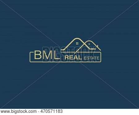 Bml Real Estate And Consultants Logo Design Vectors Images. Luxury Real Estate Logo Design