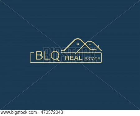 Blq Real Estate And Consultants Logo Design Vectors Images. Luxury Real Estate Logo Design