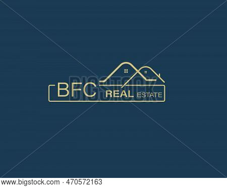 Bfc Real Estate And Consultants Logo Design Vectors Images. Luxury Real Estate Logo Design