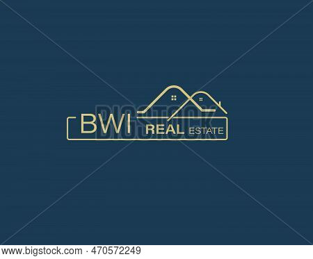 Bwi Real Estate And Consultants Logo Design Vectors Images. Luxury Real Estate Logo Design
