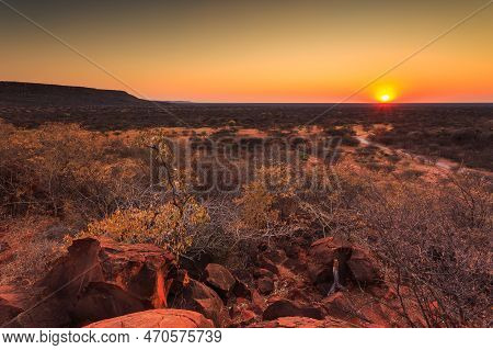 Waterberg Plateau National Park, Kalahari, Otjiwarongo, Namibia, Africa. Beautiful African Landscape
