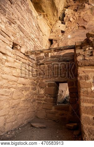 Room In The Squre Tower House Of Mesa Verde National Park