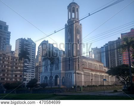 Church Of Saint Teresinha  In Batel Neighboorhood