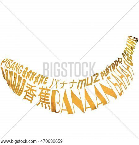Various Kinds Of Banana Names From Various Languages
