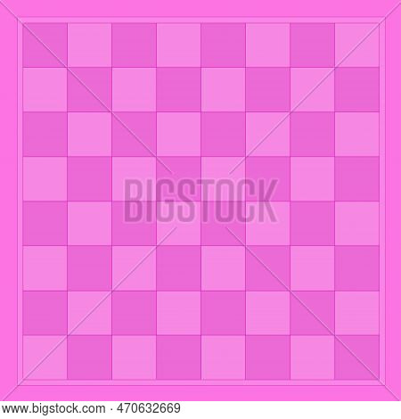 Chessboard Motif With A Stunning Blend Of Pink And Purple