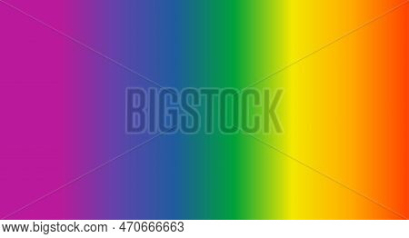 Rainbow Gradient Background For Pride Month Celebration