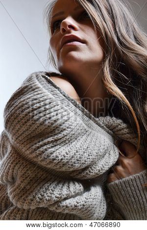 Мода Фото красивой женщины