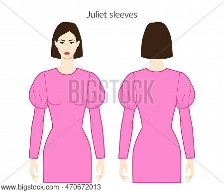 Juliet Sleeves Mahoitres, Gibson Girl Clothes - Leg Of Mutton Dresses, Tops, Shirts Technical Fashio