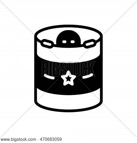 Black Solid Icon For Hidden Lurking Cryptic Concealed Hide-and-seek Invisible