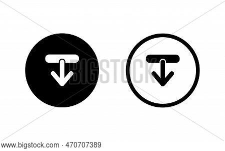 Download Icon Set. Software Download Icon . Web Icon Set . Icons Collection. Vector Illustration.
