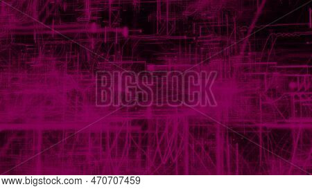 Abstract Red Technology Background. Future Technology Abstract Background. Vd_1255
