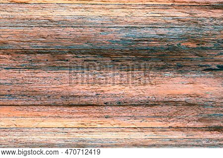 Wood Pealing Paint. Textures Backgrounds. 3d Rendering.