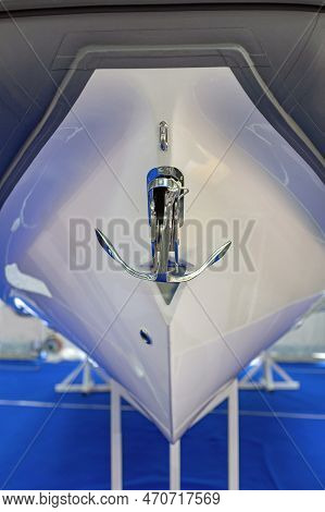 Built In Automated Anchor At Boat Front