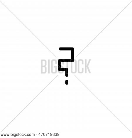 Info Button. Question Icon. Simple Style Lesson Course Poster Background Symbol. Question Brand Logo