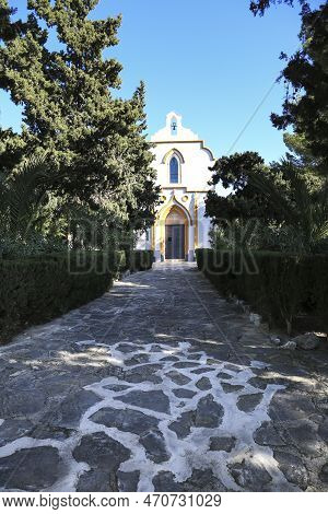 Shrine Of The Santisimo Cristo Del Remedio In Finestrat, Alicante, Spain.