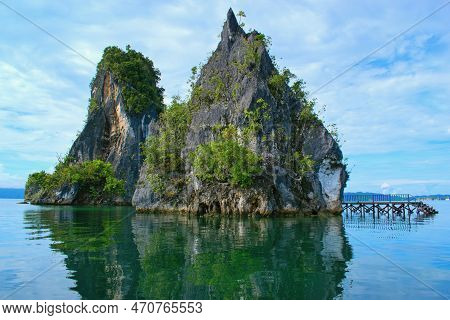 Kabui Bay Geosite View, Raja Ampat, West Papua, Indonesia