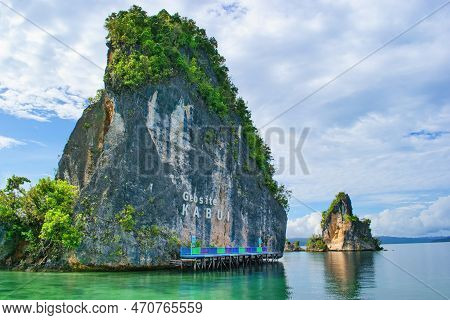 Kabui Bay Geosite View, Raja Ampat, West Papua, Indonesia