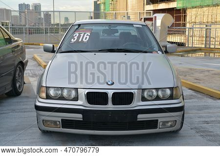 San Juan, Ph - Nov 20 - Bmw 316i At Bimmers Reunite On November 20, 2022 In San Juan, Philippines. B