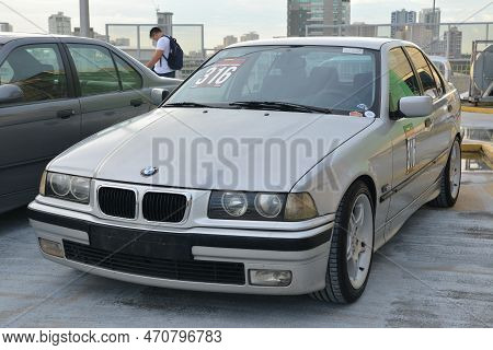 San Juan, Ph - Nov 20 - Bmw 316i At Bimmers Reunite On November 20, 2022 In San Juan, Philippines. B