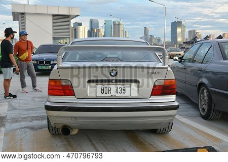 San Juan, Ph - Nov 20 - Bmw 316i At Bimmers Reunite On November 20, 2022 In San Juan, Philippines. B