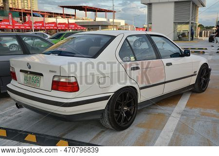 San Juan, Ph - Nov 20 - Bmw 318i At Bimmers Reunite On November 20, 2022 In San Juan, Philippines. B