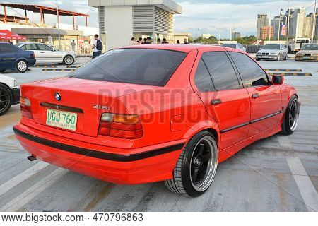 San Juan, Ph - Nov 20 - Bmw 316i At Bimmers Reunite On November 20, 2022 In San Juan, Philippines. B