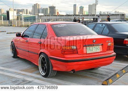 San Juan, Ph - Nov 20 - Bmw 316i At Bimmers Reunite On November 20, 2022 In San Juan, Philippines. B