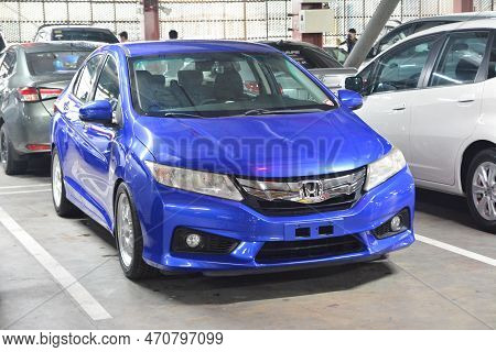 Paranaque, Ph - Nov 19 - Honda City At Tastefully Built Car Meet On November 19, 2022 In Paranaque, 