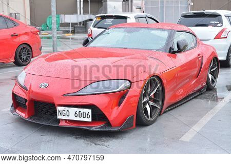 Paranaque, Ph - Nov 19 - Toyota Supra At Tastefully Built Car Meet On November 19, 2022 In Paranaque