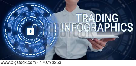 Writing Displaying Text Trading Infographics. Conceptual Photo Visual Representation Of Trade Inform