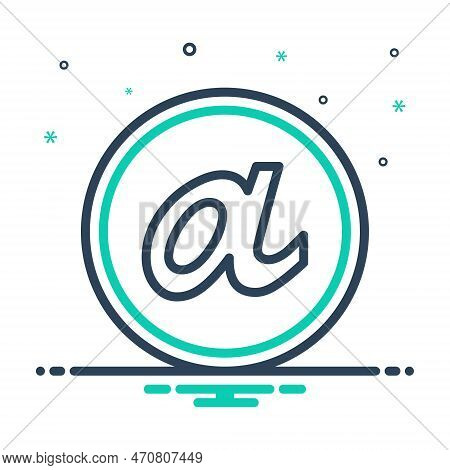 Mix Icon For Alpha Letter Math Trigo Trigonometry Small-a Formula Alphabet