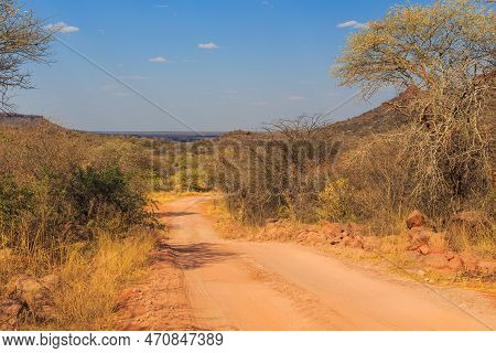 Andersson Trail In Waterberg Plateau National Park, Kalahari, Otjiwarongo, Namibia, Africa. Beautifu
