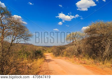 Andersson Trail In Waterberg Plateau National Park, Kalahari, Otjiwarongo, Namibia, Africa. Beautifu