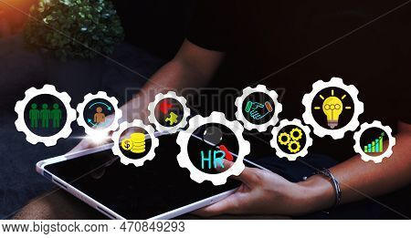 Human Resources Personnel Analysis Concept Changing The Hr Landscape For Sustainable Business Succes