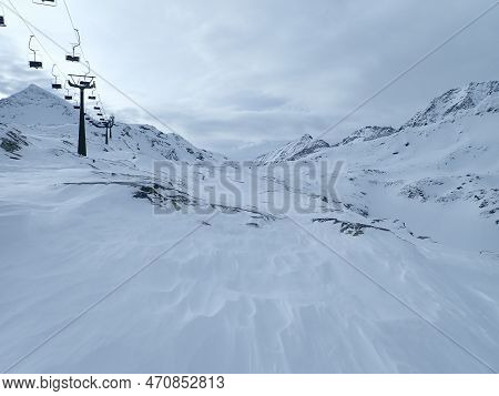 Snow And Skiing In The Alps