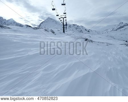 Snow And Skiing In The Alps
