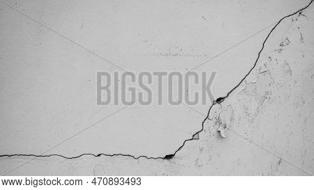 Dirty Broken Old Cement,pattern Texture Vintage Construction House With Light On Building Wall Inter