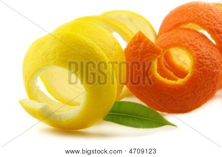 Žluté a oranžové