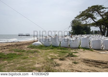 Thailand Prachuap Hua Hin Pak Nam Pran Beach