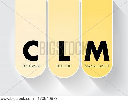 Clm - Customer Lifecycle Management Is The Measurement Of Multiple Customer-related Metrics, Which, 