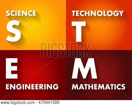 Stem Science, Technology, Engineering, Mathematics - Broad Term Used To Group Together These Academi