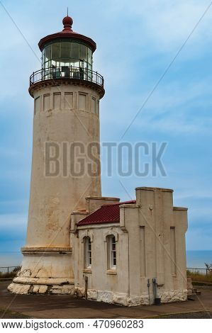 North Head Lighthouse, Completed And Lit In 1898, Cape Disappointment State Park,ilwaco, Washington 