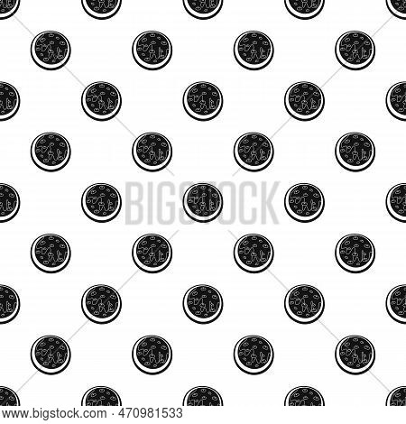 Creme Biscuit Pattern Seamless Repeat Geometric For Any Web Design