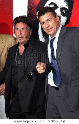 Al Pacino, Steven Bauer at the 
