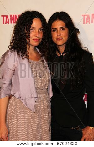 Tatiana von Furstenberg and Francesca Gregorini at the 