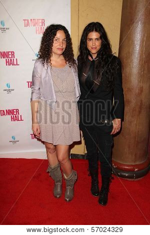Tatiana von Furstenberg and Francesca Gregorini at the 